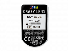 CRAZY LENS - Sky Blue - giornaliere non correttive (2 lenti)