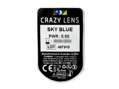 CRAZY LENS - Sky Blue - giornaliere non correttive (2 lenti)