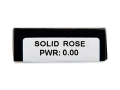 CRAZY LENS - Solid Rose - giornaliere non correttive (2 lenti)