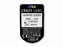 CRAZY LENS - Vampire Queen - giornaliere correttive (2 lenti)