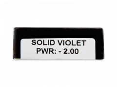 CRAZY LENS - Solid Violet - giornaliere correttive (2 lenti)
