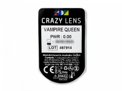 CRAZY LENS - Vampire Queen - giornaliere non correttive (2 lenti)