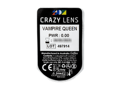 CRAZY LENS - Vampire Queen - giornaliere non correttive (2 lenti)