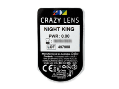 CRAZY LENS - Night King - giornaliere non correttive (2 lenti)