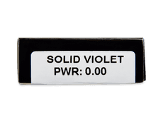 CRAZY LENS - Solid Violet - giornaliere non correttive (2 lenti)