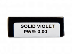 CRAZY LENS - Solid Violet - giornaliere non correttive (2 lenti)
