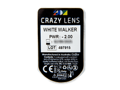 CRAZY LENS - White Walker - giornaliere correttive (2 lenti)