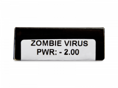 CRAZY LENS - Zombie Virus - giornaliere correttive (2 lenti)