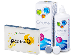 Menicon PremiO (6 lenti) + soluzione Gelone 360 ml