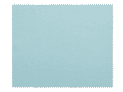 Panno per pulizia occhiali - blu chiaro