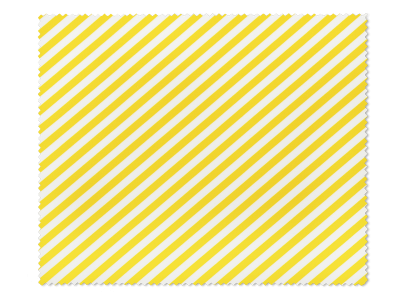Panno per pulizia occhiali - a strisce bianche e gialle 