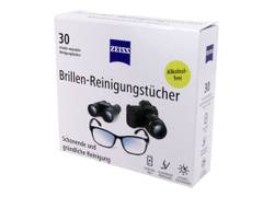 Salviettine umidificate per lenti ZEISS formato da 30