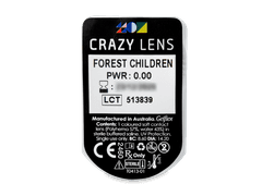 CRAZY LENS - Forest Children - giornaliere non correttive (2 lenti)