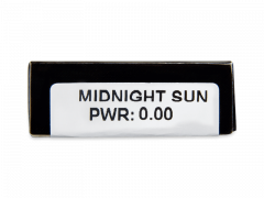 CRAZY LENS - Midnight Sun - giornaliere non correttive (2 lenti)
