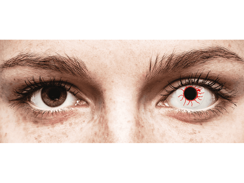 CRAZY LENS - Red Viper - giornaliere non correttive (2 lenti)
