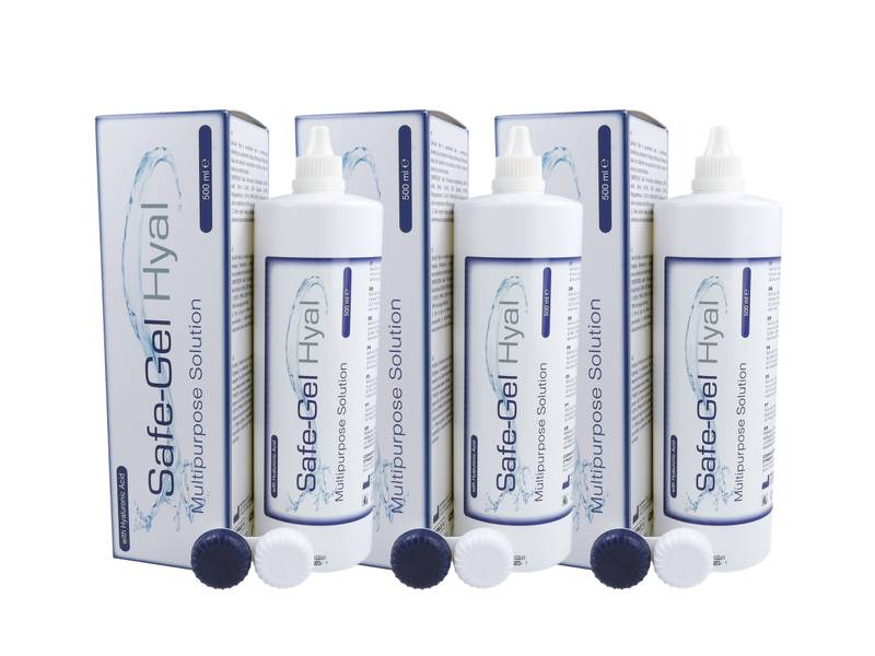 Soluzione Safe-Gel Hyal 3 x 500 ml 