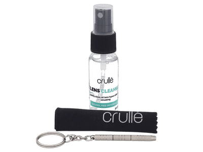 Crullé
Kit Pulizia Occhiali 30 ml