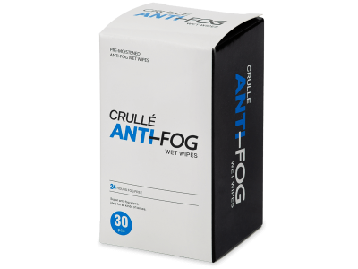 Crullé Salviettine Umidificate Anti Appannamento formato da 30