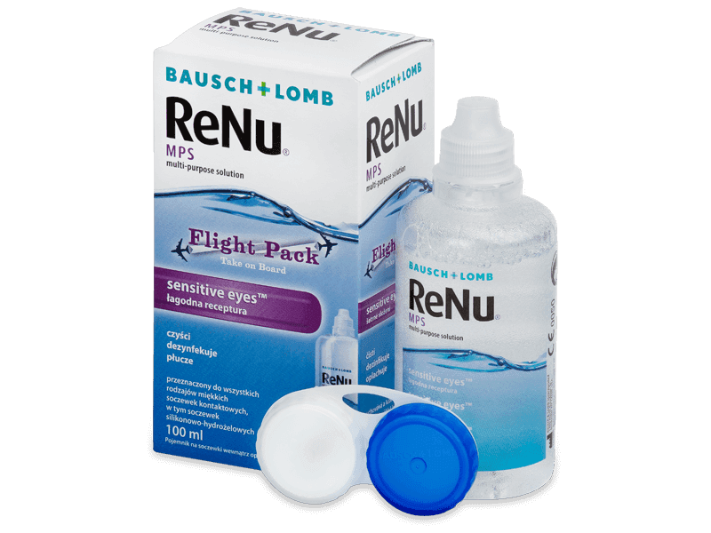 Soluzione ReNu MPS Sensitive Eyes Flight pack 100 ml 