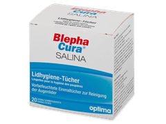 BlephaCura Salina per l'igiene delle palpebre 20 salviette