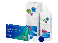 Air Optix Aqua (3 lenti) + soluzione Gelone 360 ml
