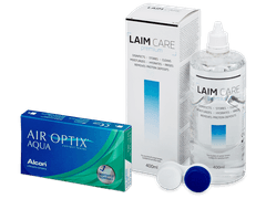 Air Optix Aqua (3 lenti) + soluzione Laim-Care 400 ml