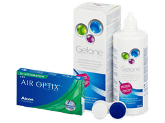 Air Optix for Astigmatism (3 lenti) + soluzione Gelone 360 ml