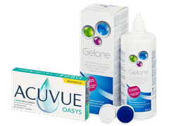 Acuvue Oasys Multifocal (6 lenti) + soluzione Gelone 360 ml