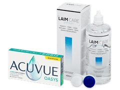Acuvue Oasys Multifocal (6 lenti) + soluzione Laim Care 400 ml
