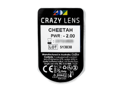 CRAZY LENS - Cheetah - giornaliere correttive (2 lenti)