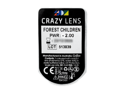 CRAZY LENS - Forest Children - giornaliere correttive (2 lenti)