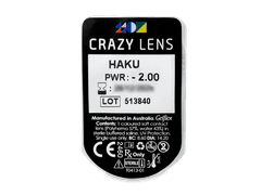 CRAZY LENS - Haku - giornaliere correttive (2 lenti)