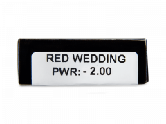 CRAZY LENS - Red Wedding - giornaliere correttive (2 lenti)