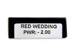 CRAZY LENS - Red Wedding - giornaliere correttive (2 lenti)