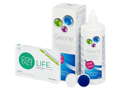 Contact Life spheric (6 lenti) + soluzione Gelone 360 ml