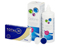 TOTAL30 (3 lenti) + soluzione Gelone 360 ml