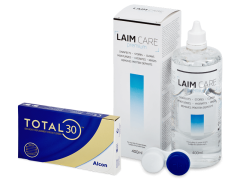 TOTAL30 (3 lenti) + soluzione Laim-Care 400 ml