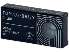 TopVue Daily Color - Brilliant Blue - giornaliere correttive (2 lenti)