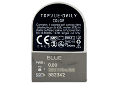 TopVue Daily Color - Blue - giornaliere non correttive (2 lenti)