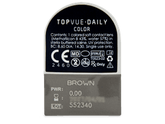 TopVue Daily Color - Brown - giornaliere non correttive (2 lenti)