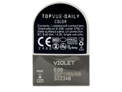 TopVue Daily Color - Violet - giornaliere non correttive (2 lenti)