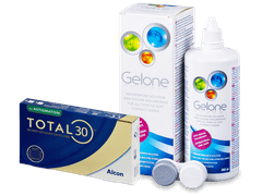 TOTAL30 for Astigmatism (3 lenti) + Soluzione Gelone 360 ml