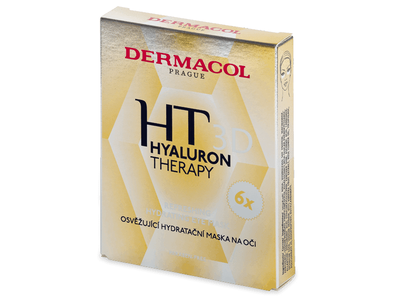 Dermacol maschera idratante per gli occhi 3D Hyaluron Therapy 6x 6 g 