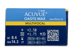 Acuvue Oasys Max 1-Day Multifocal (30 lenti)