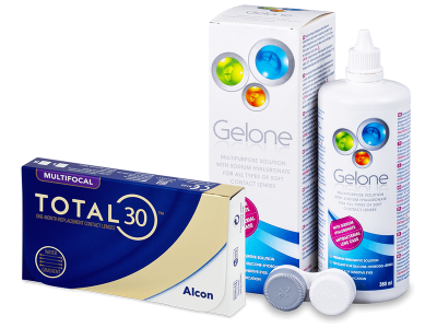 TOTAL30 Multifocal (6 lenti) + soluzione Gelone 360 ml