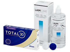 TOTAL30 Multifocal (6 lenti) + soluzione Laim Care 400 ml