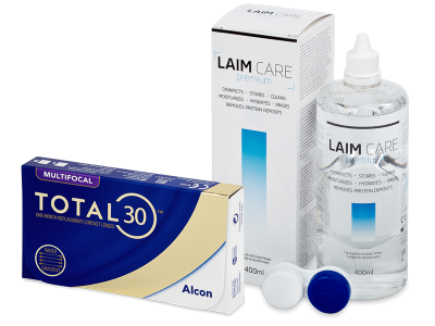 TOTAL30 Multifocal (6 lenti) + soluzione Laim-Care 400 ml