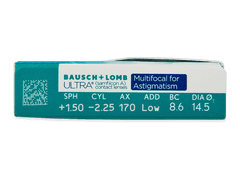 Bausch + Lomb ULTRA Multifocal for Astigmatism (6 lenti)