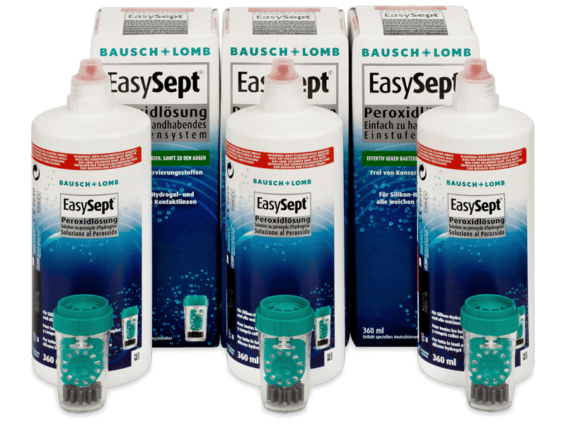 Soluzione EasySept Peroxide 3 x 360 ml 