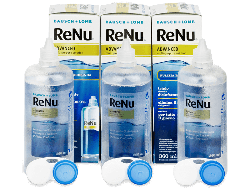 Soluzione ReNu Advanced 3 x 360 ml 